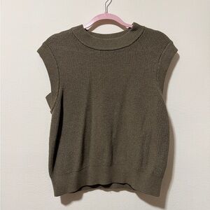 Universal Thread Khaki Sleeveless Knit Top